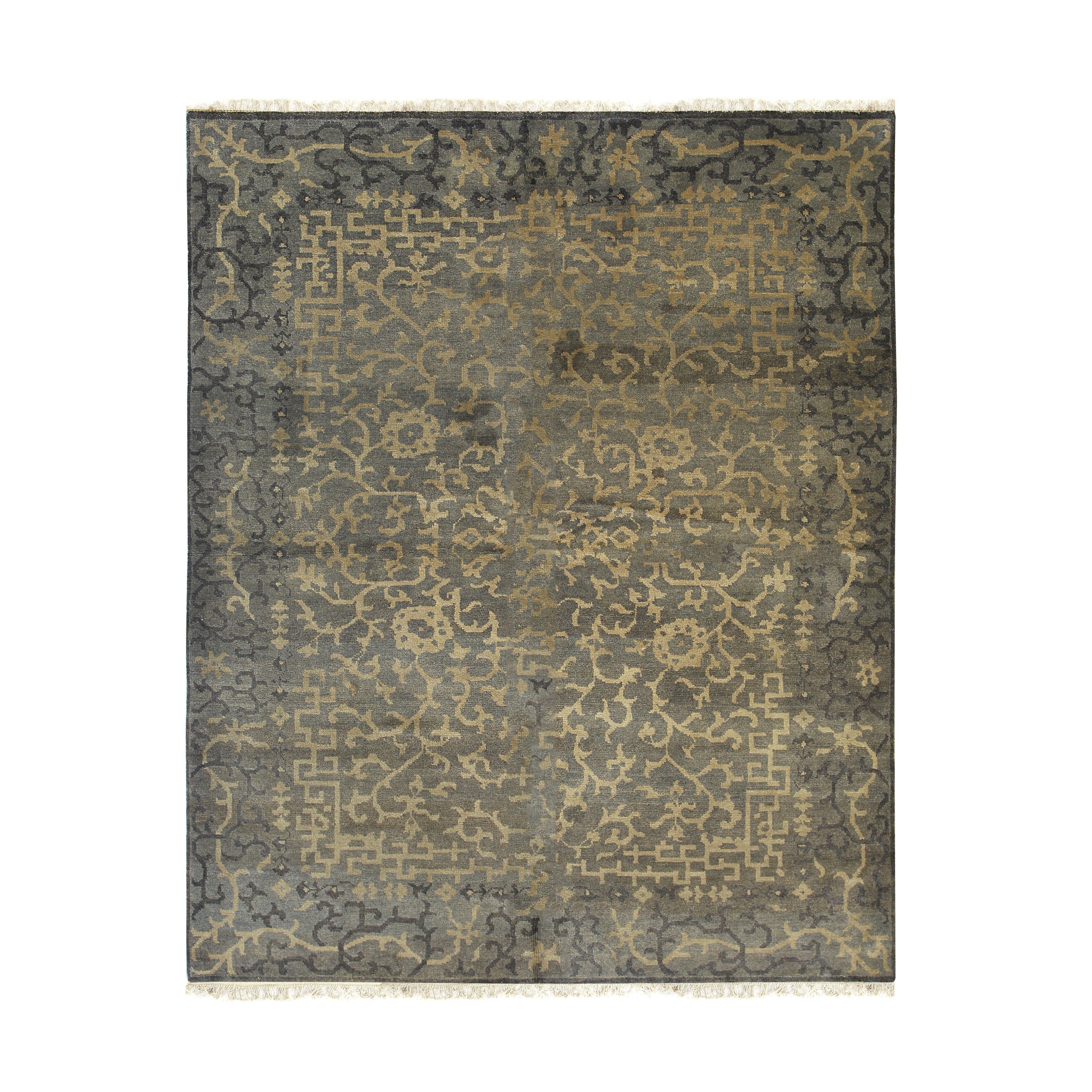 Black Transitional Ningxia Rug 64 X 83 64 X 83