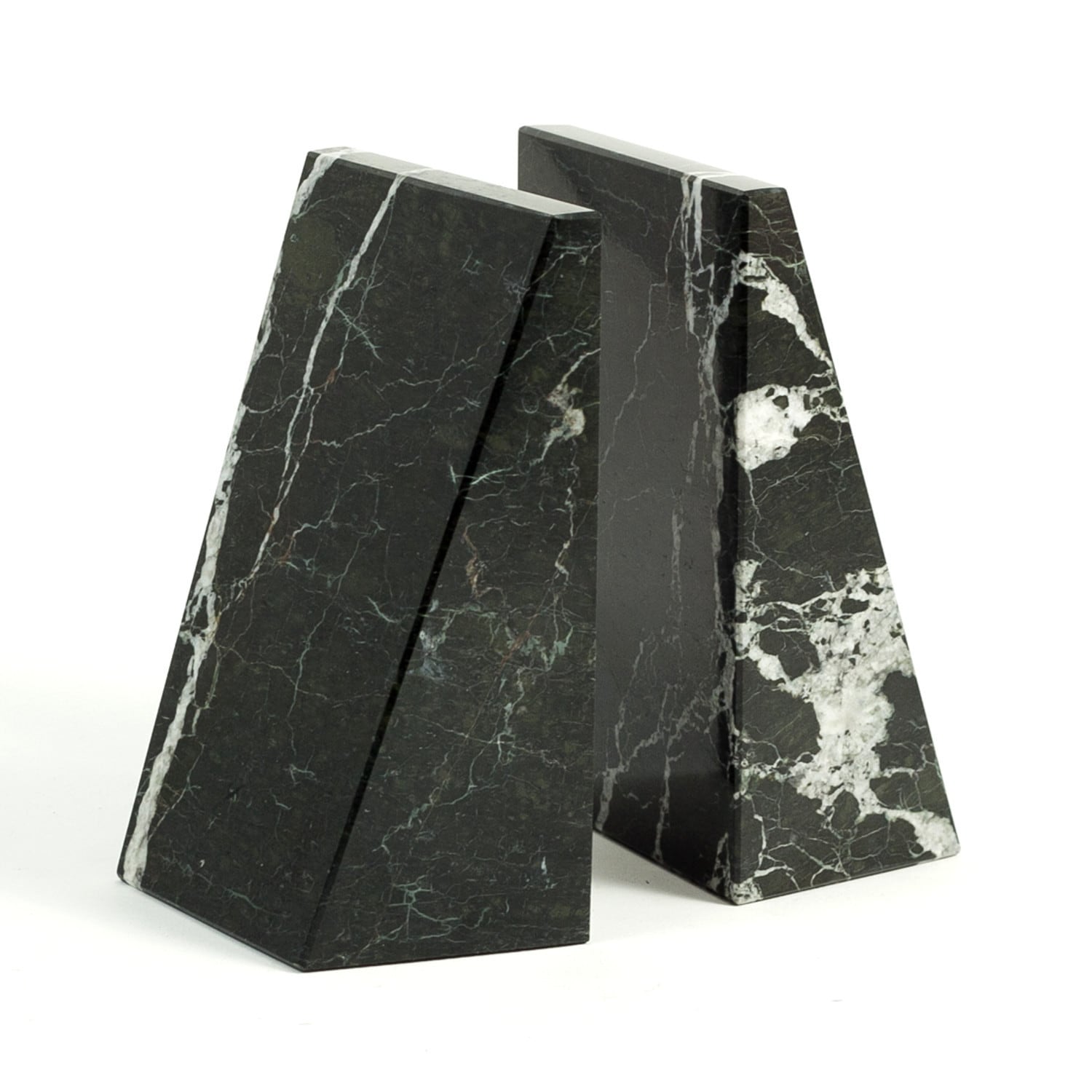 Bey Berk Black Wedge Marble Bookends