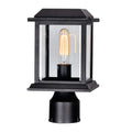 Blackbridge 1 Light Outdoor Lantern Head With Black Finish 6 Inch