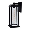 Blackbridge 1 Light Outdoor Wall Light With Black Finish 8 Inch