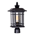 Blackburn 1 Light Outdoor Lantern Head With Black Finish 9 Inch