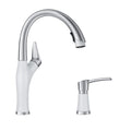 Blanco Kf 442028 Artona Pull Down Kitchen Faucet With Soap Dispenser 2 X 8.63 X 15.75