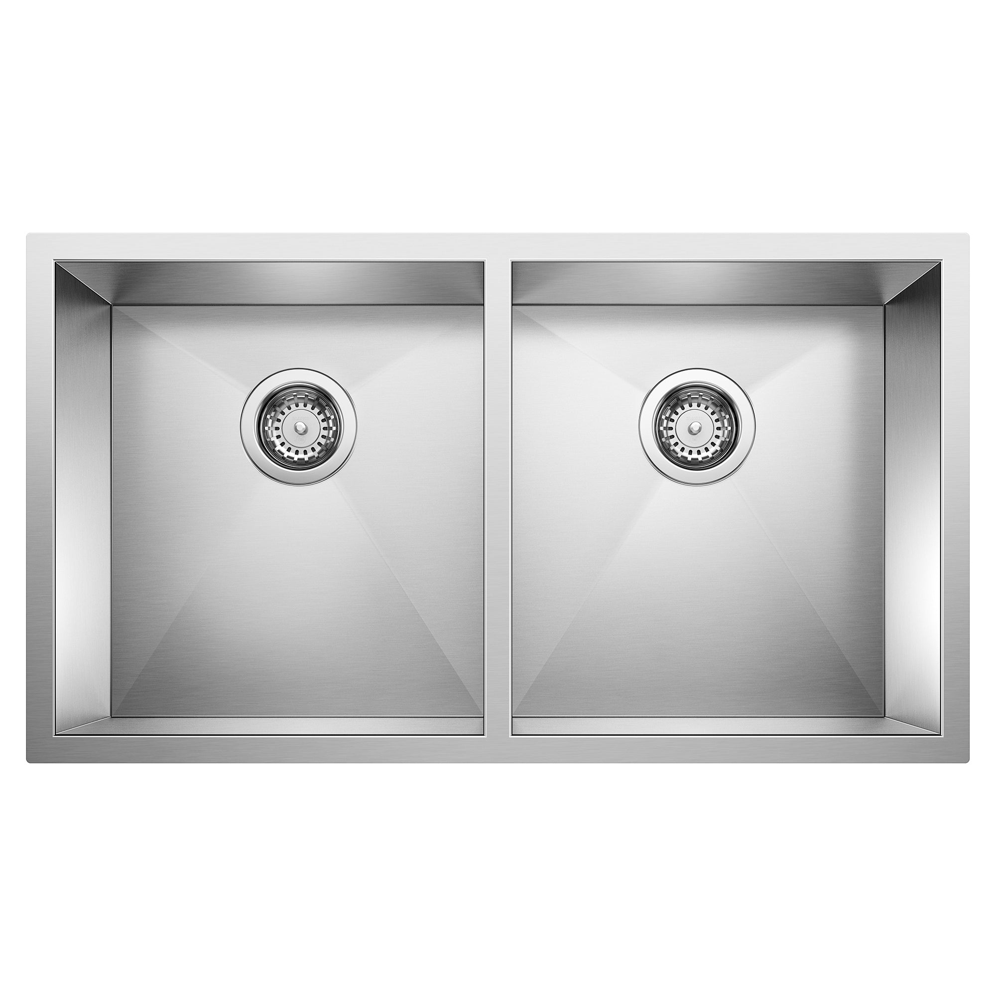 Blanco Precision 18 In X 29 In Double Basin Undermount Kitchen Sink