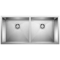 Blanco Precision 16 Inch Large Equal Double Bowl