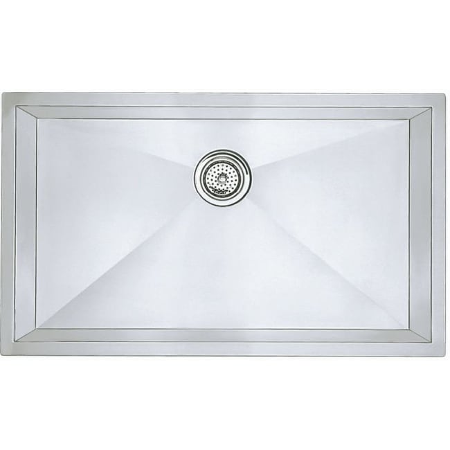 Blanco 512747 Precision Single Basin Stainless Steel Kitchen Sink 32In X 19In Satin Polished