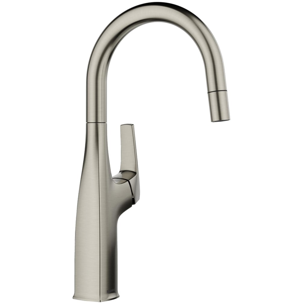 Blanco 442681 Rivana 1.5 Gpm Single Hole Bar Faucet Stainless