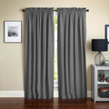 Blazing Needles 108 Inch By 52 Inch Twill Curtain Panels Set Of 2