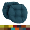 Blazing Needles 16X16 Inch Round Outdoor Chair Cushions Set Of 2