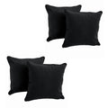 Blazing Needles 17 Inch Accent Throw Pillow Set Of 4