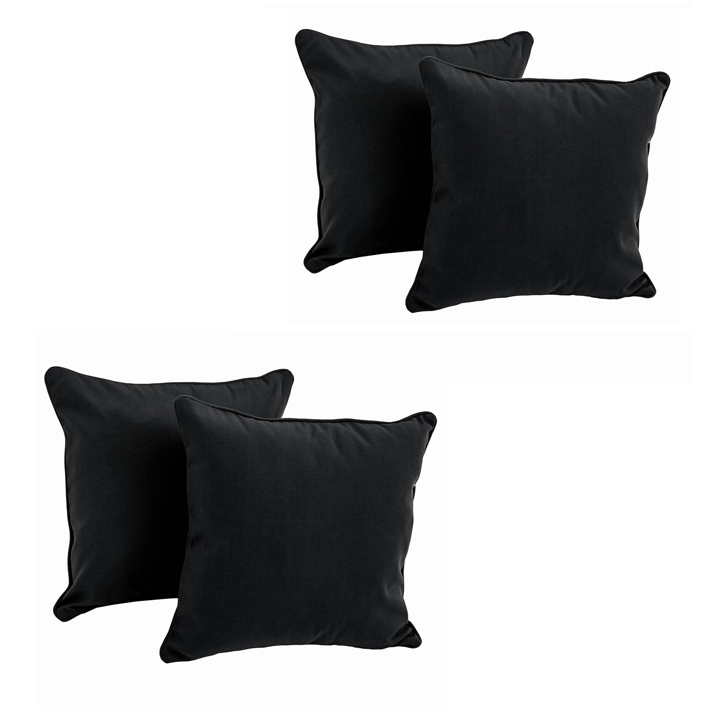 Blazing Needles 17 Inch Accent Throw Pillow Set Of 4
