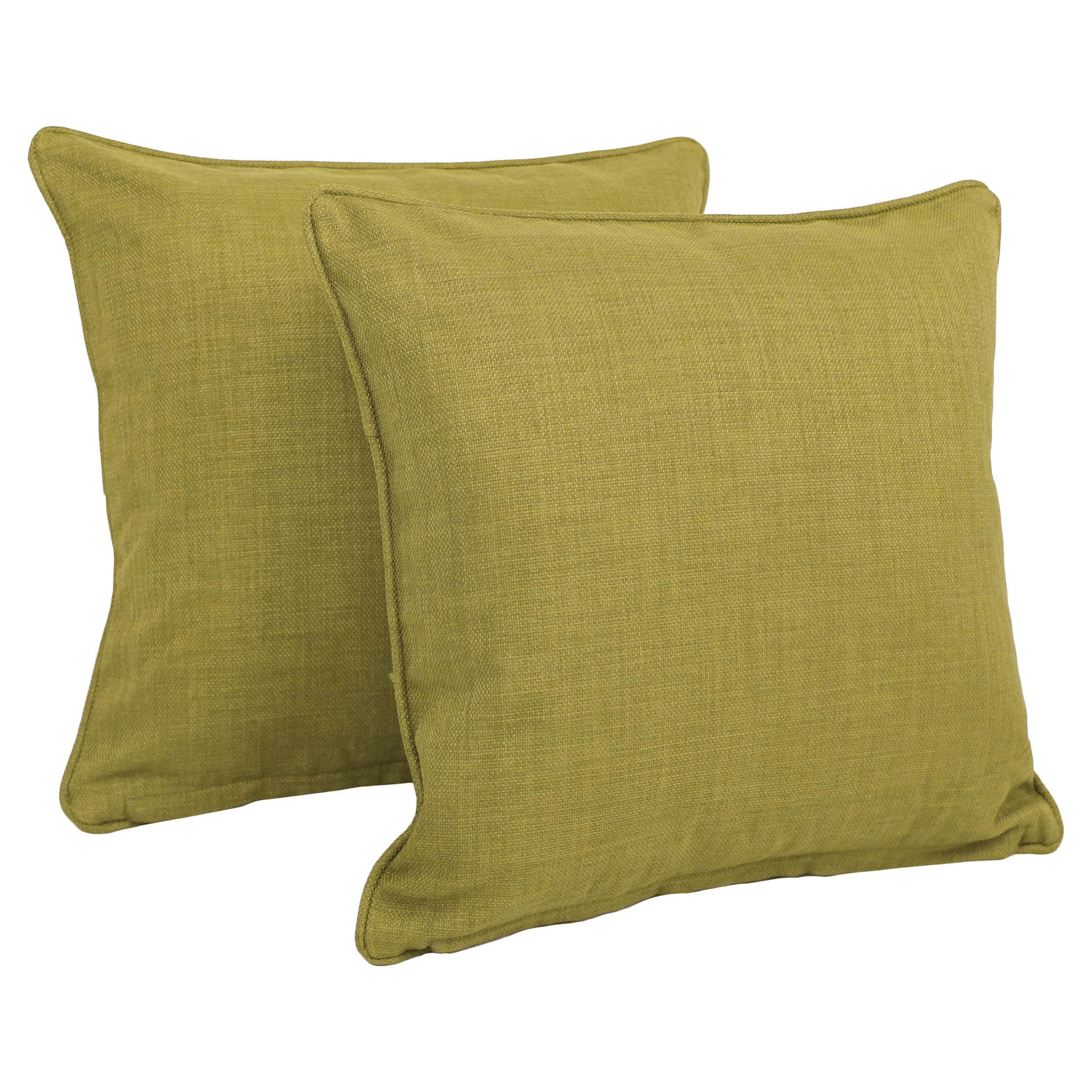 Blazing Needles 17 Inch Indoor Outdoor Throw Pillow Set Of 2 20 X 20