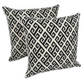 Blazing Needles 17 Inch Indoor Designer Throw Pillows Set Of 2