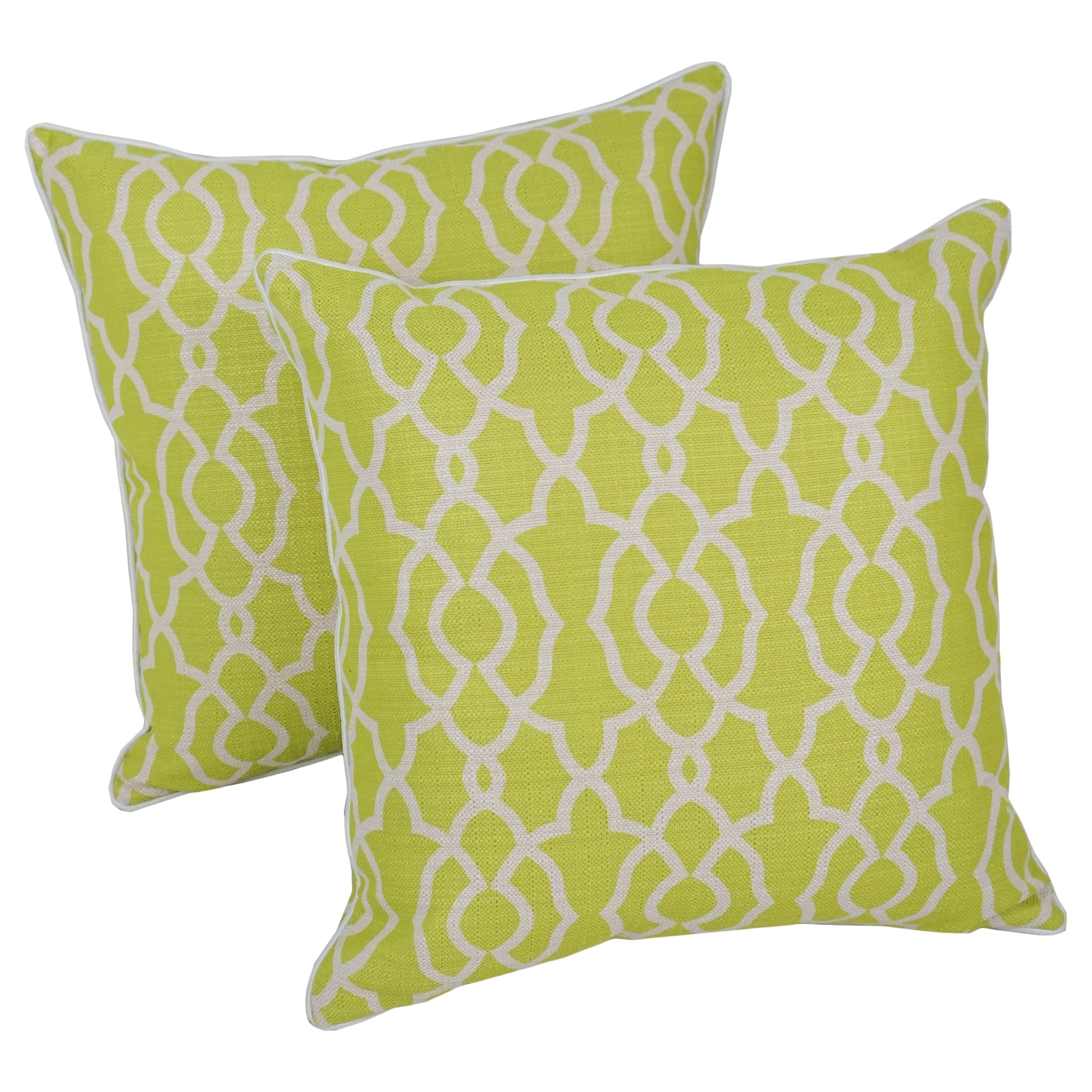 Blazing Needles 17 Inch Designer Throw Pillows Set Of 2