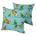 Tropicana 17 Inch Indoor Outdoor Throw Pillow Set Of 2