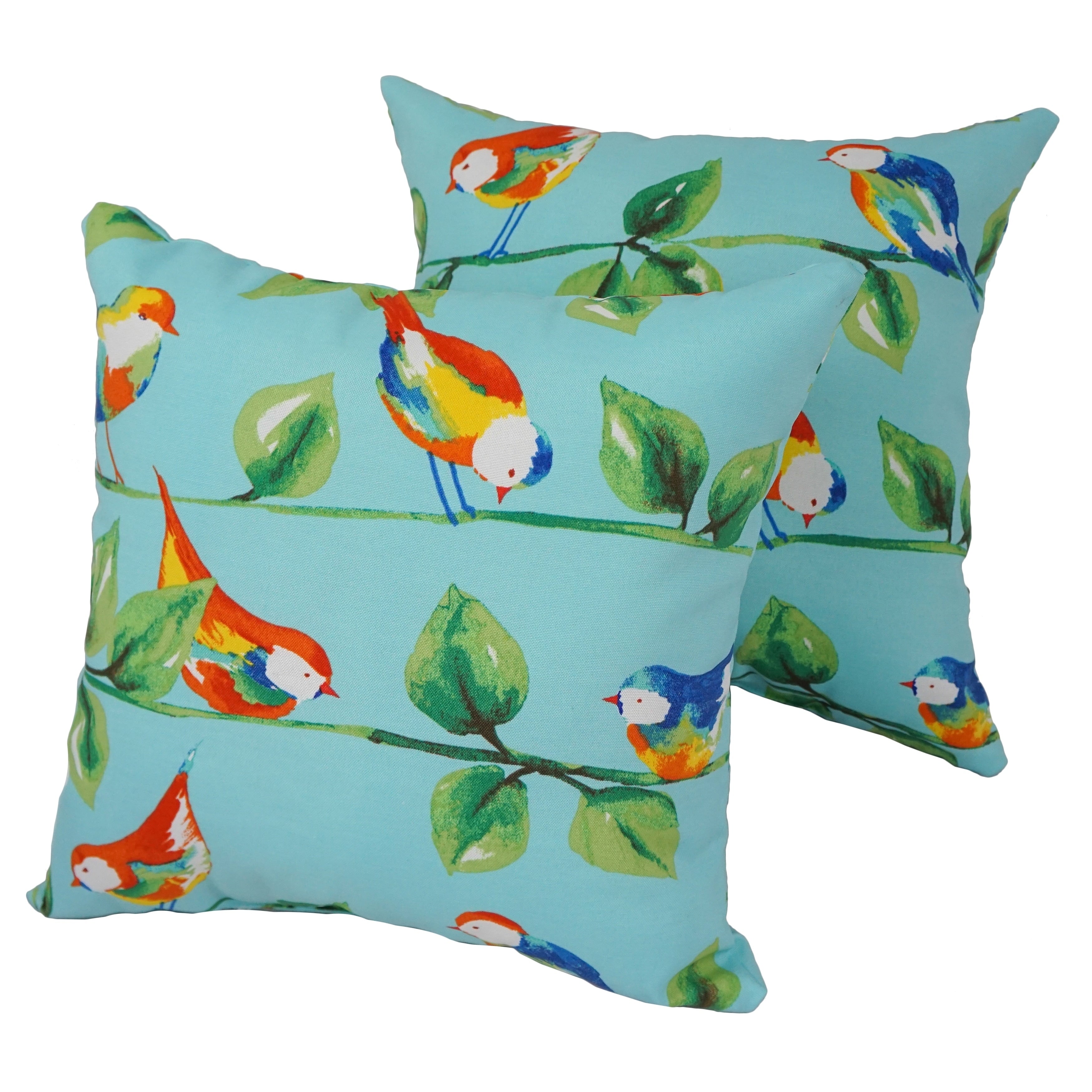 Tropicana 17 Inch Indoor Outdoor Throw Pillow Set Of 2