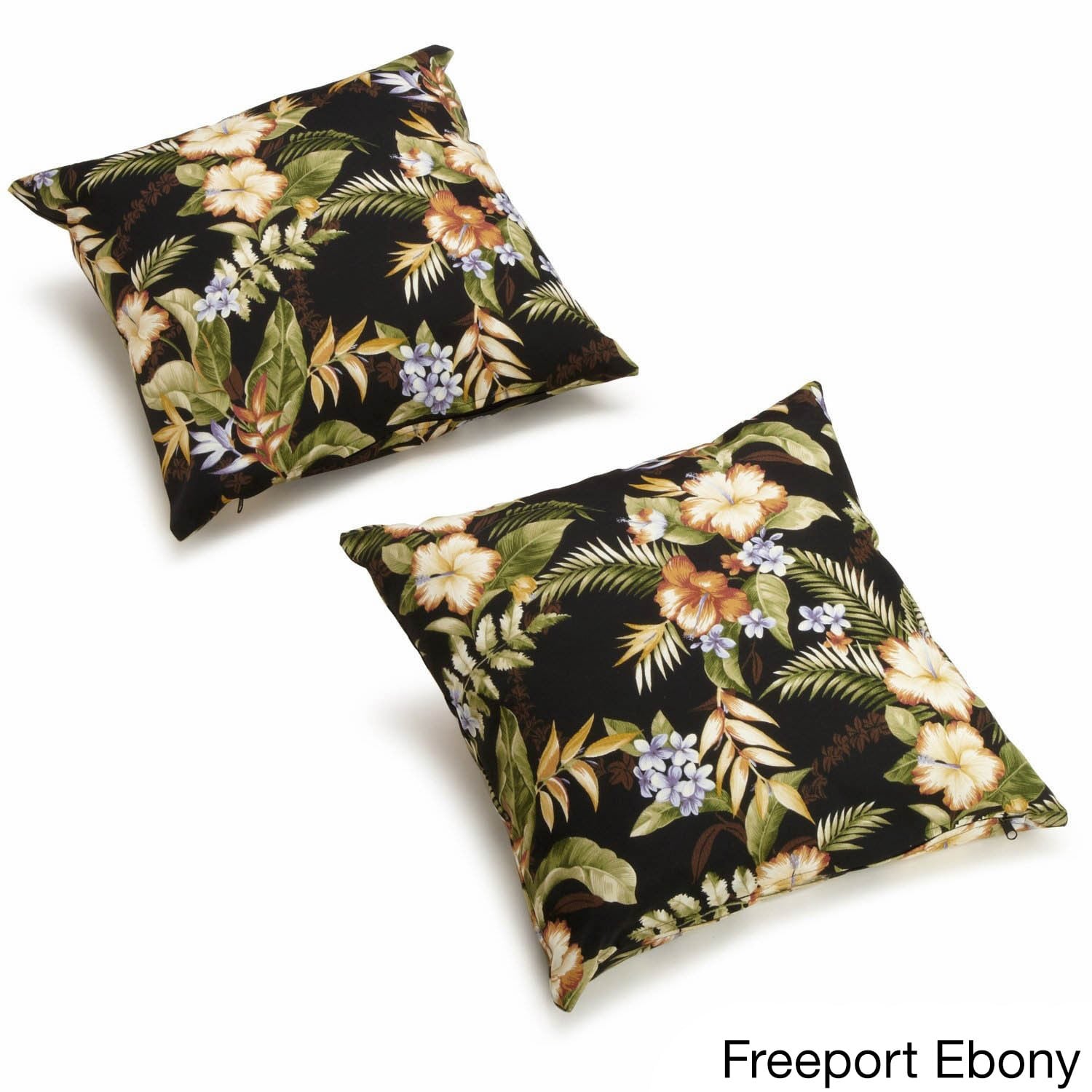 Blazing Needles 17 Inch Indoor Outdoor Throw Pillow Set Of 2