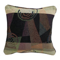 Blazing Needles 18 Inch Dark Side Of The Moon Chenille Throw Pillow