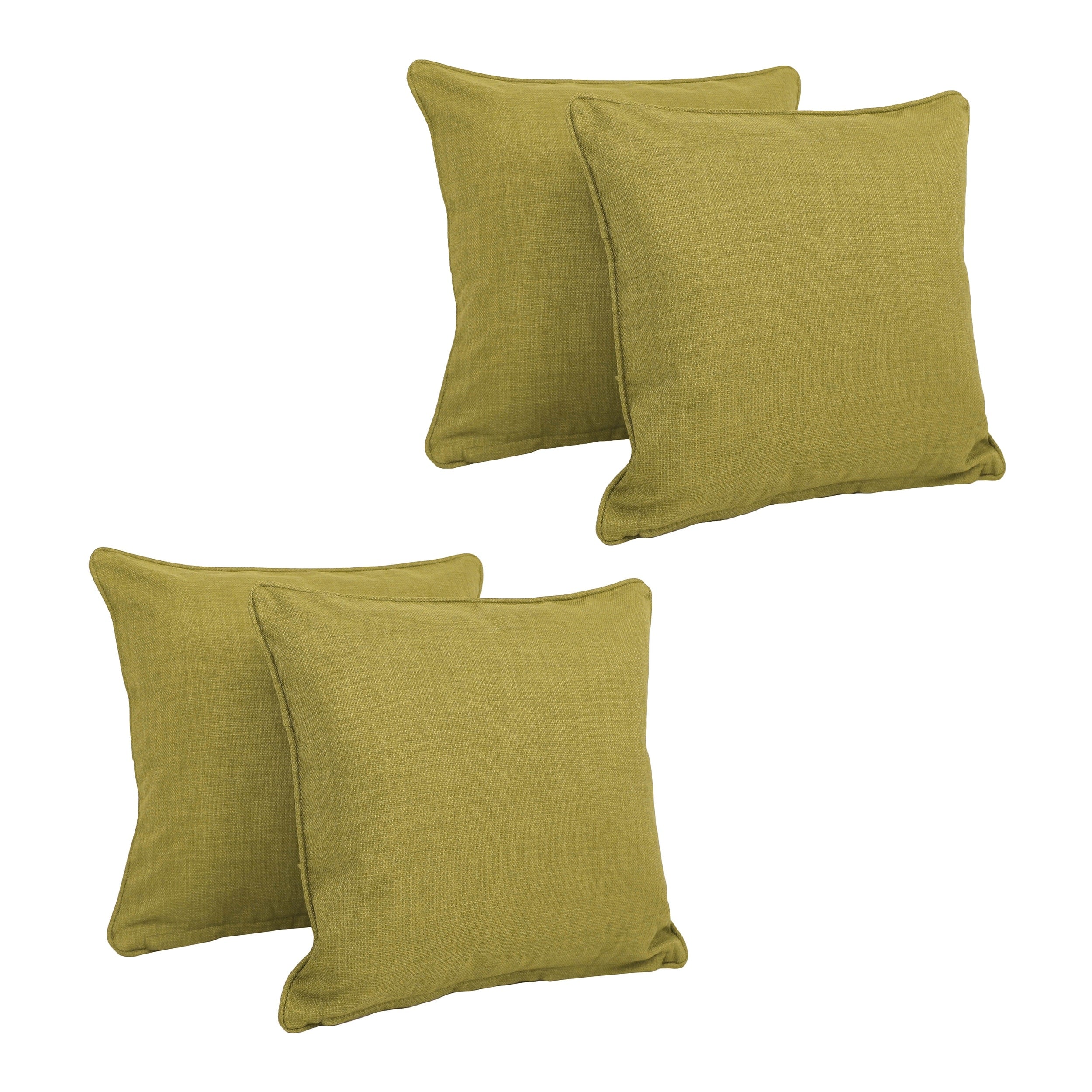 Blazing Needles 17 Inch Indoor Outdoor Throw Pillow Set Of 4