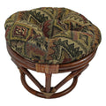 Blazing Needles 18 Inch Tapestry Footstool Cushion Footstool Not Included