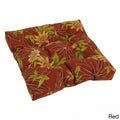 Blazing Needles Tropical Tufted All Weather Outdoor Chair Rocker Cushion 20 X 19