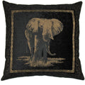 Blazing Needles 25 Inch Premium Chenille Elephant Pillow