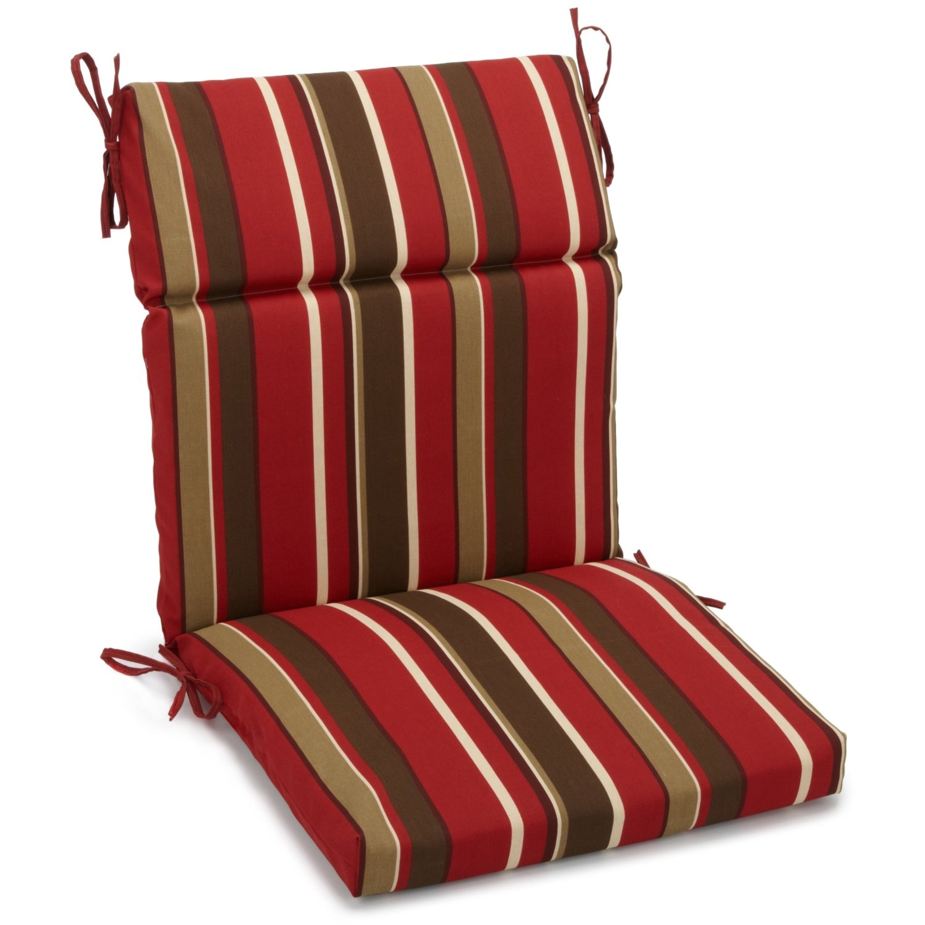 Blazing Needles 3 Section Indoor Outdoor Chair Cushion 42 X 22