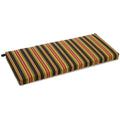 Blazing Needles All Weather Striped 40 Inch Bench Cushion