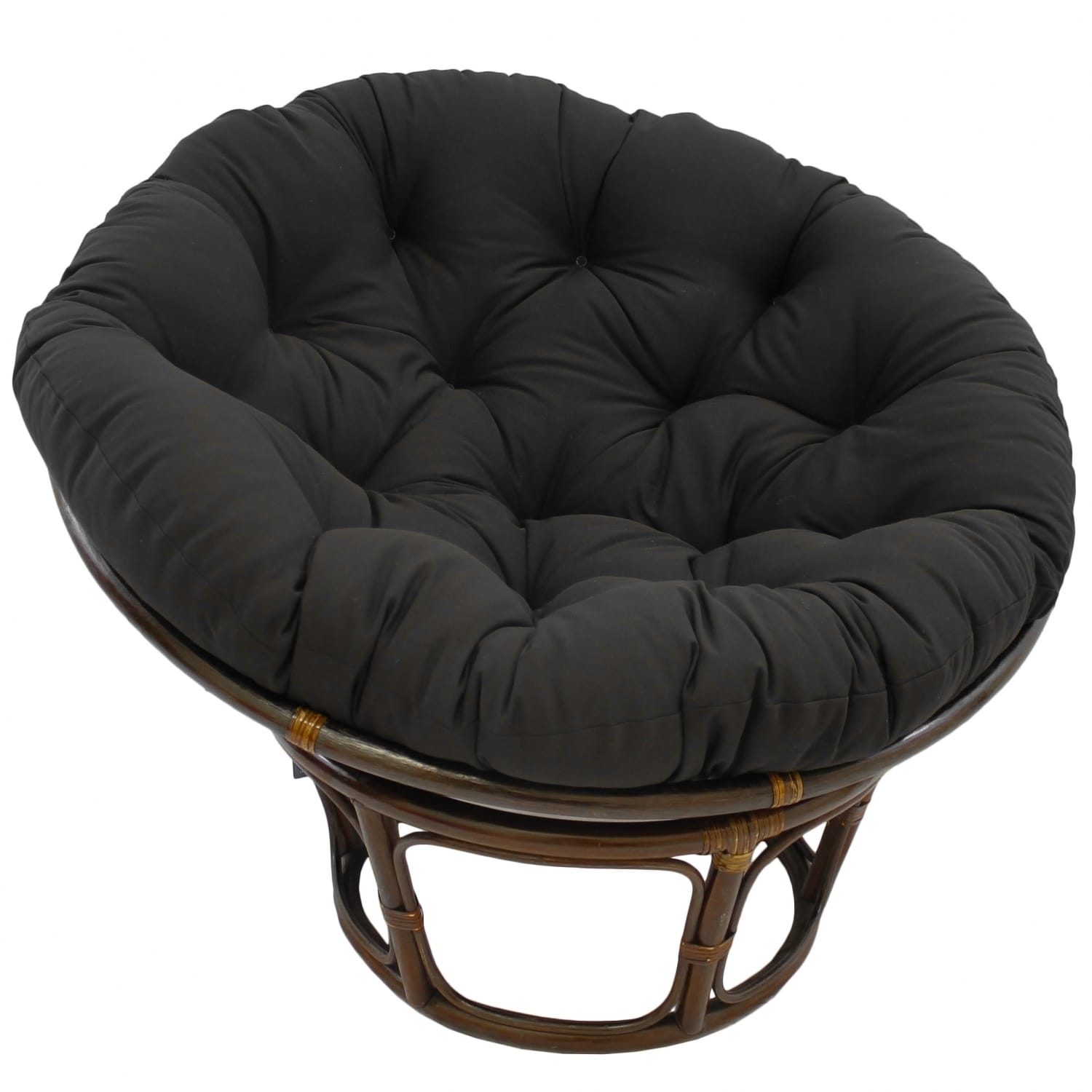 Blazing Needles 44 Inch Solid Twill Papasan Cushion