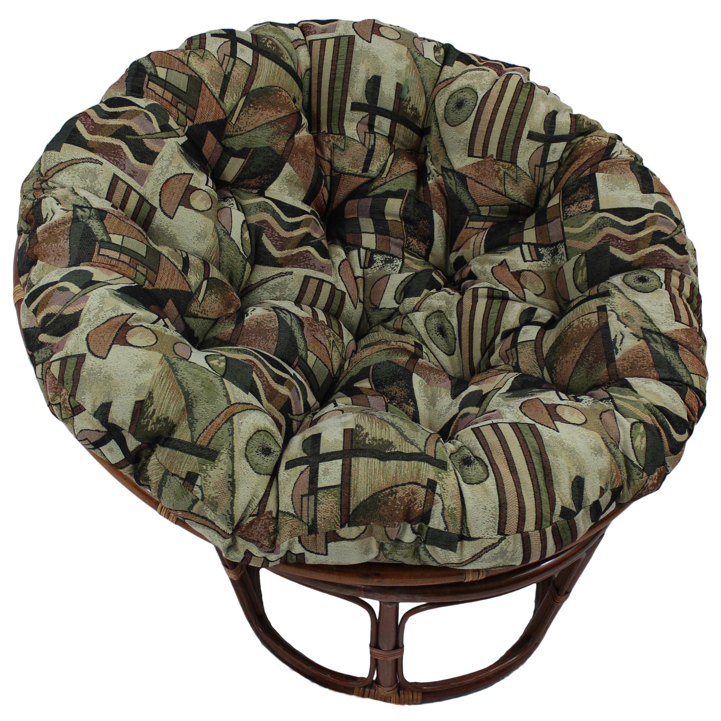 Blazing Needles 44 Inch Tapestry Papasan Cushion