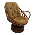 Blazing Needles 48 Inch Microsuede Swivel Rocker Cushion