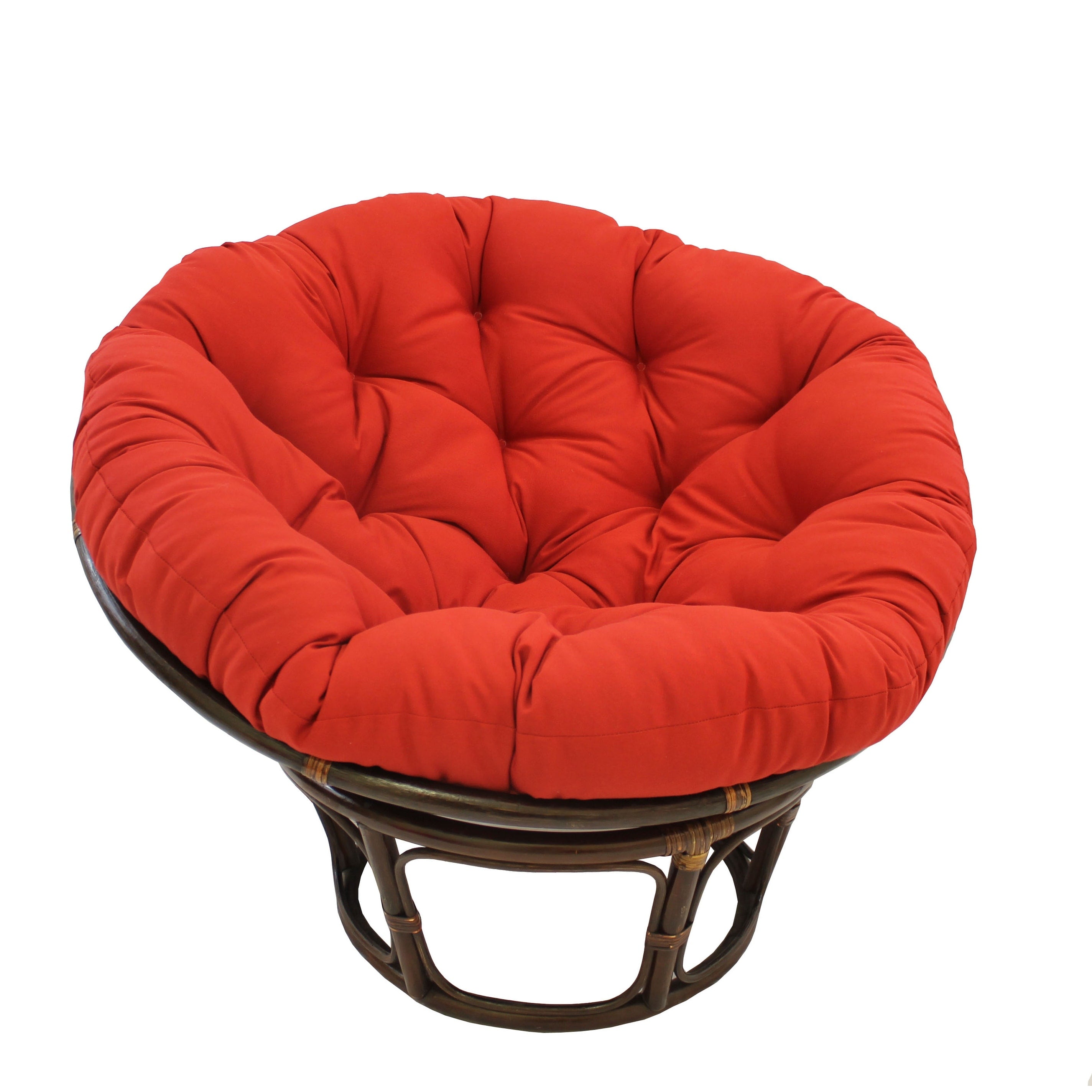 Blazing Needles 48 Inch Solid Twill Papasan Cushion