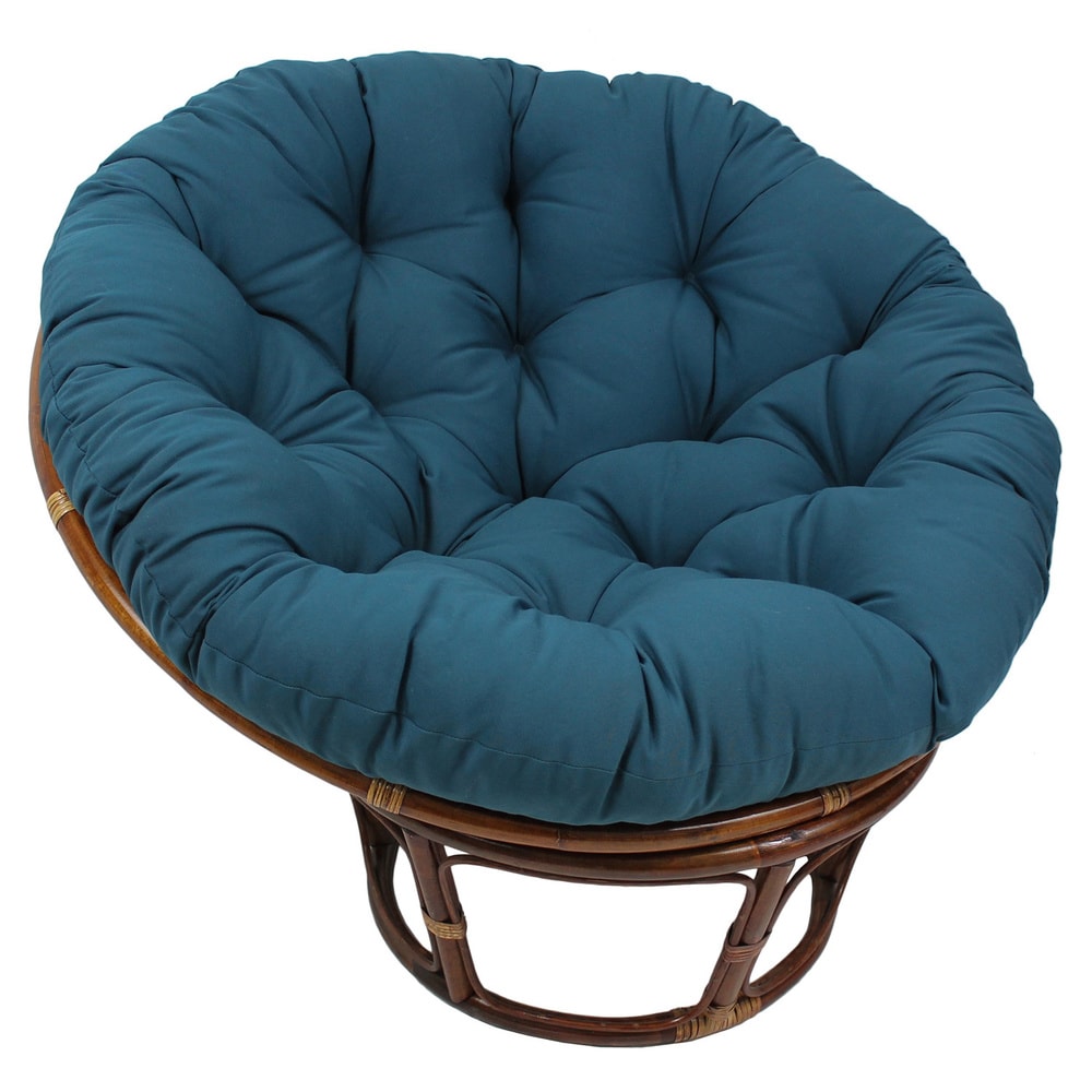 Blazing Needles 48 Inch Solid Papasan Cushion