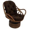 Blazing Needles Indoor Outdoor Swivel Rocker Cushion
