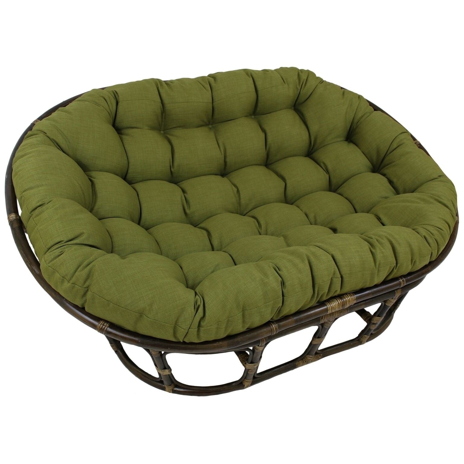 Blazing Needles 65 Inch Indoor Outdoor Double Papasan Cushion
