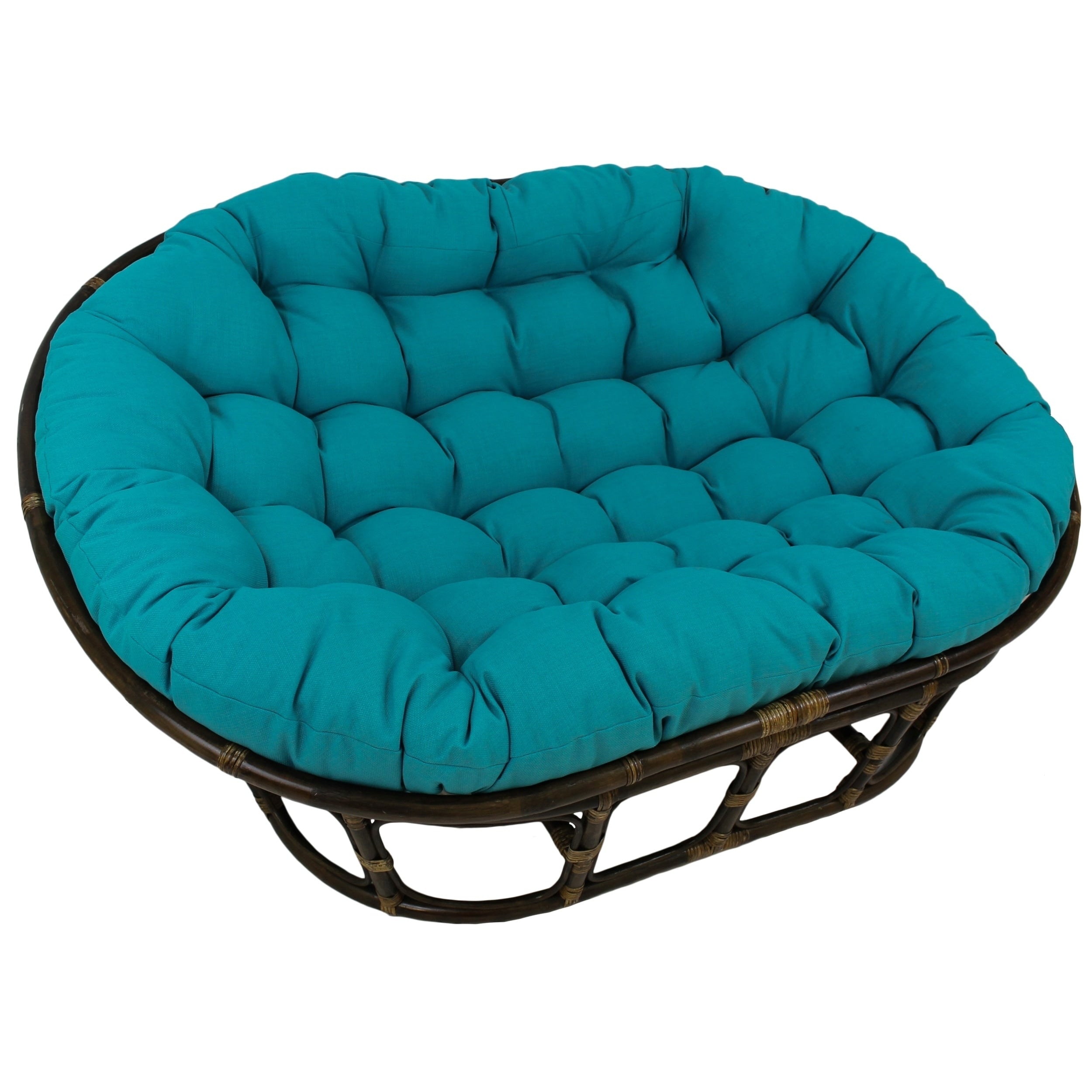 Blazing Needles 78 Inch Indoor Outdoor Double Papasan Cushion