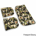 Blazing Needles All Weather U Shape Outdoor Settee Cushion Set Of 3