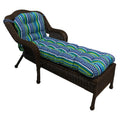 Blazing Needles All Weather U Shaped Outdoor Chaise Lounge Cushion 69 L X 21 W X 5 H