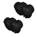 Blazing Needles Chintz 12 Inch Heart Throw Pillows Set Of 4