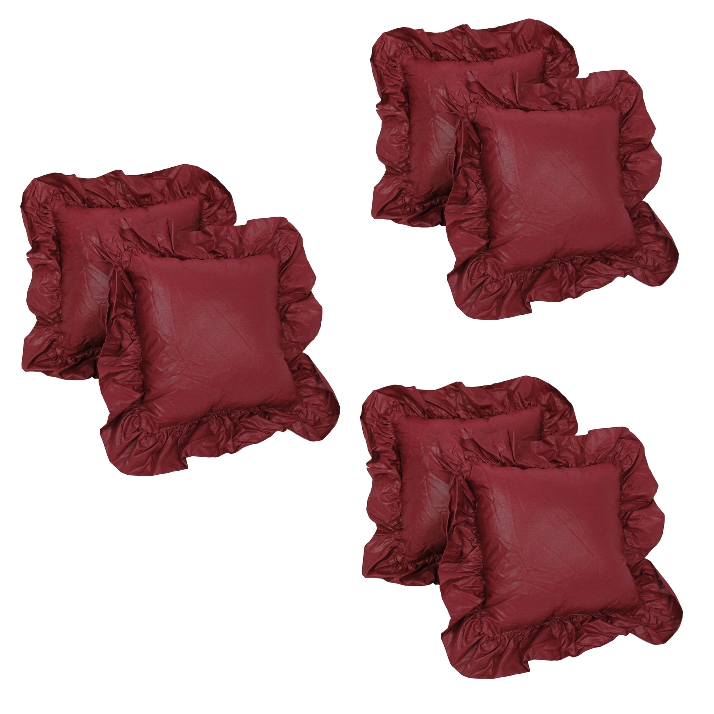 Blazing Needles Chintz 12 Inch Throw Pillows Set Of 6