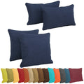 Blazing Needles Delaney Indoor Outdoor Throw Pillow Set Set Of 4