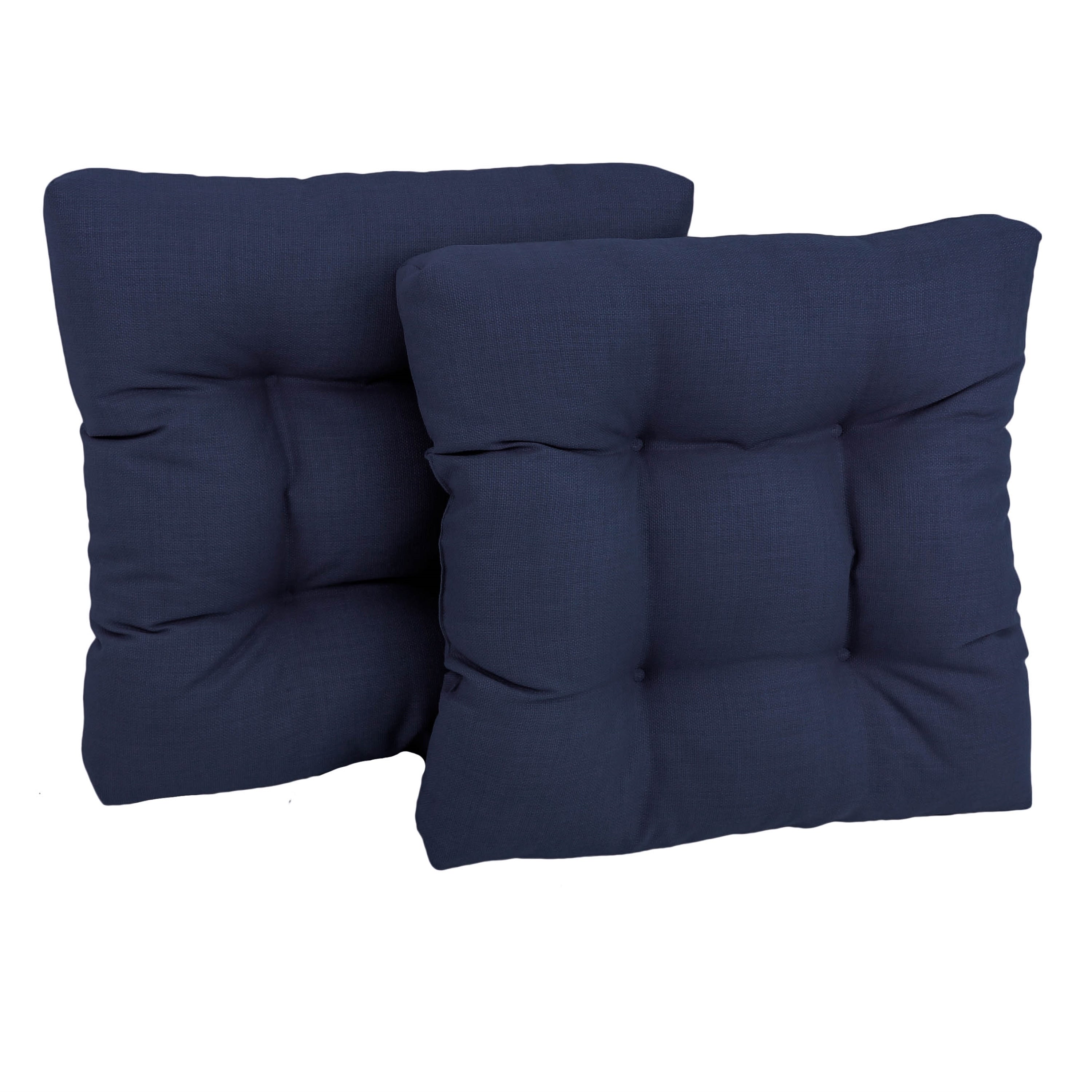 Blazing Needles Indoor Outdoor Chair Cushion Set Of 2