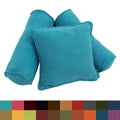 Blazing Needles Microsuede Pillow Set Of 3