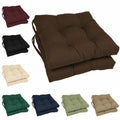 Blazing Needles 16 Inch Dining Chair Cushion Set Of 2