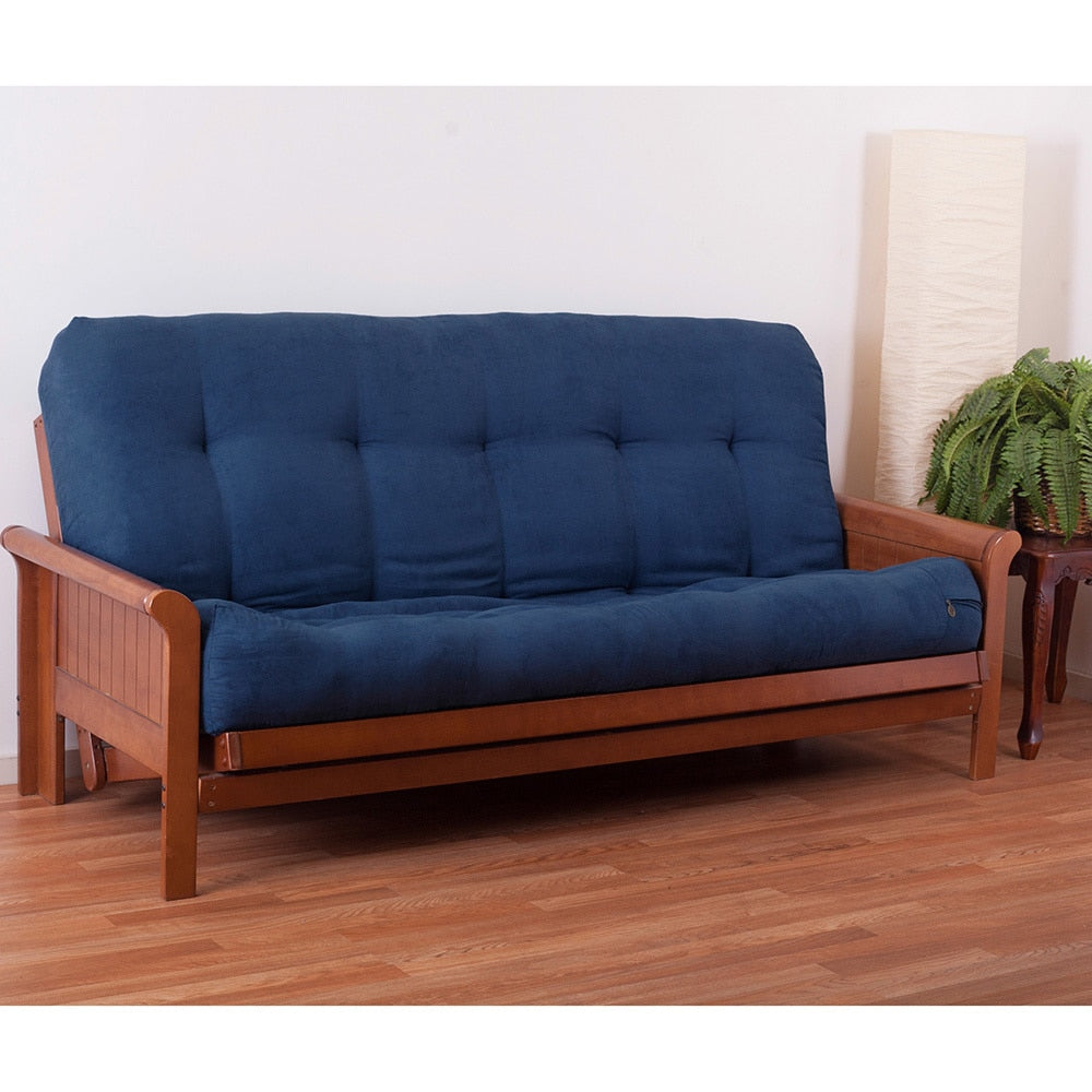 Blazing Needles Vitality 10 Inch Microsuede Full Size Futon Mattress