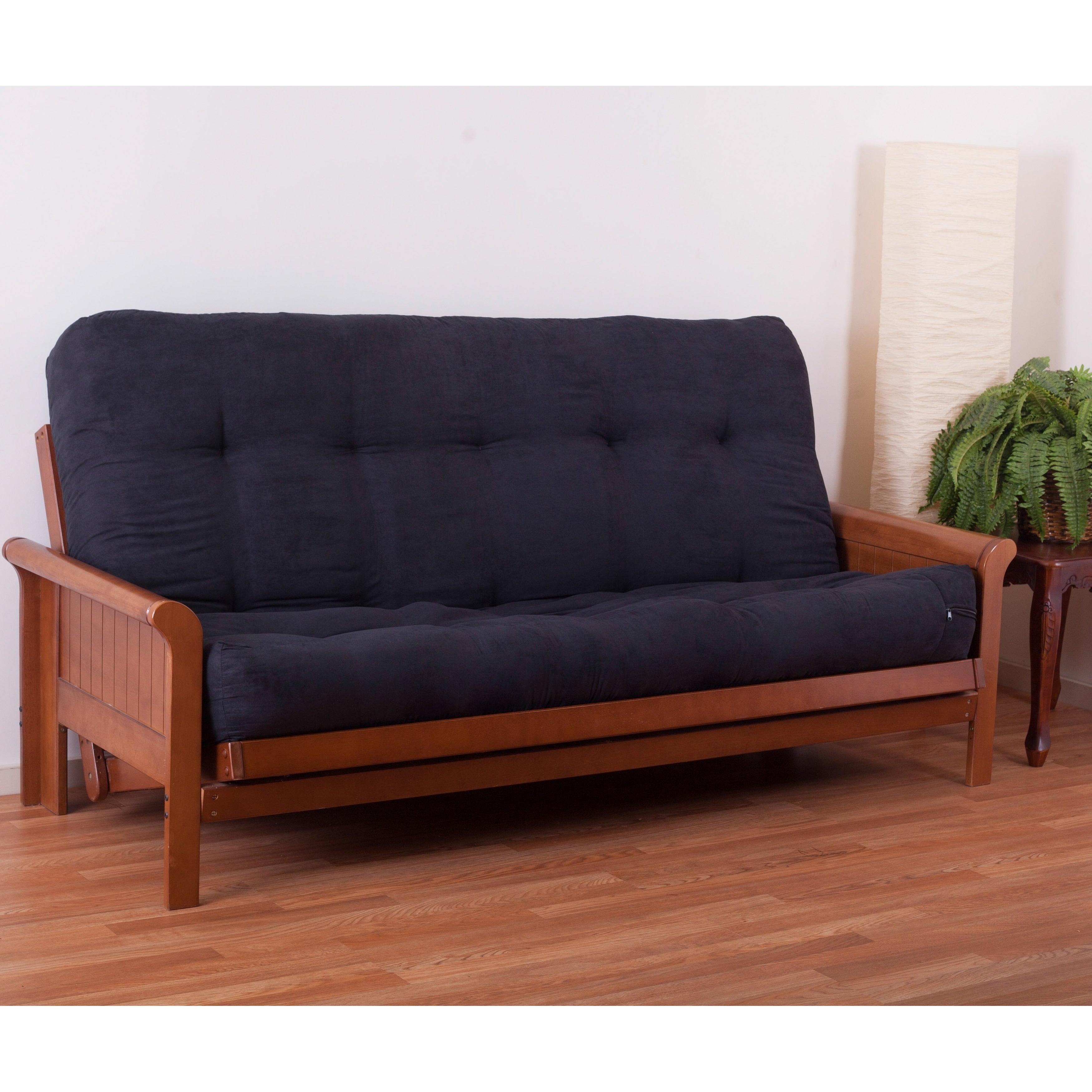 Blazing Needles Vitality Queen Size 10 Inch Microsuede Futon Mattress