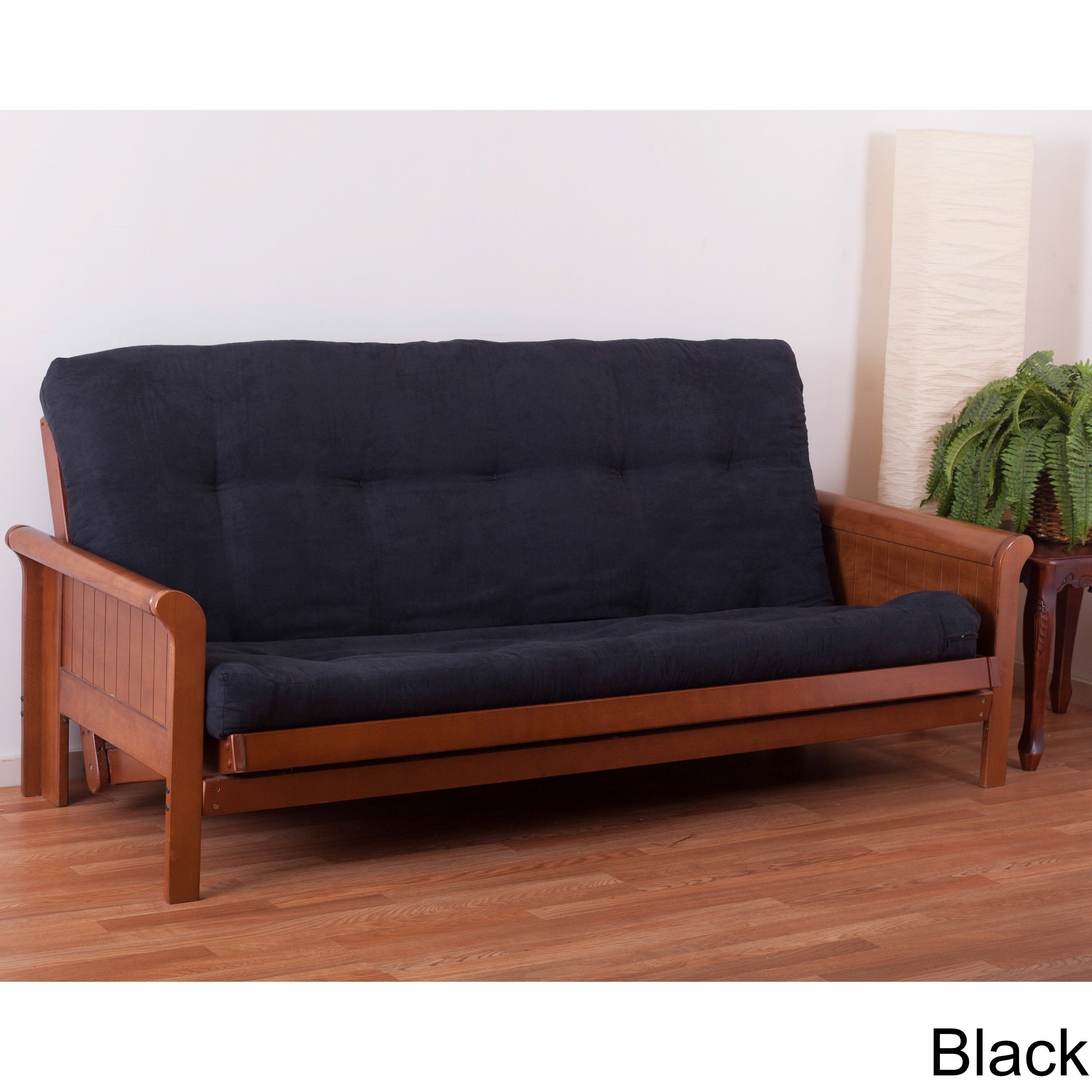 Blazing Needles Vitality Queen Size 6 Inch Microsuede Futon Mattress