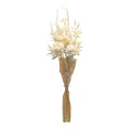 Bleached Zinnia Bouquet Set Of 2