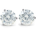 Bliss 14K White Gold 4Cttw Diamond Clarity Enhanced Studs G H Si2 I1