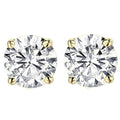Bliss 14K Yellow Gold 2 3 8 Ct Tdw Diamond Studs Clarity Enhanced