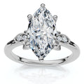 Bliss Diamond Certified 2.04Ct Fiore Marquise Diamond Engagement Ring Gold Or Platinum Lab